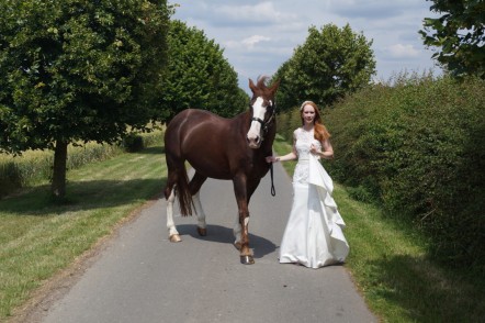 We celebrated our first wedding anniversary…